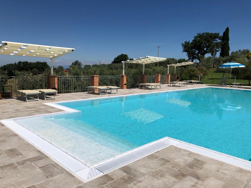 Agriturismo Casale Giulia Volterra Dış mekan fotoğraf