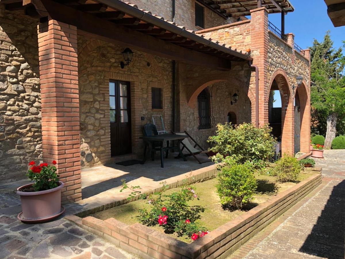 Agriturismo Casale Giulia Volterra Dış mekan fotoğraf
